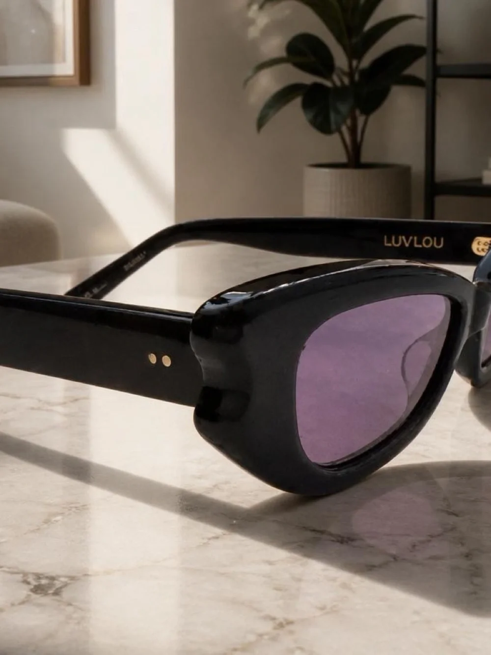 LUV LOU The Elle 52mm Cat-Eye Sunglasses